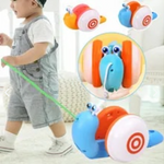 Juguete De Arrastre Ninos Caracol Led