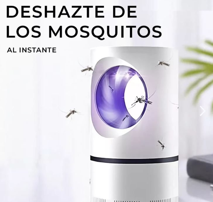 Lampara Led Atrapa Mosquitos Usb