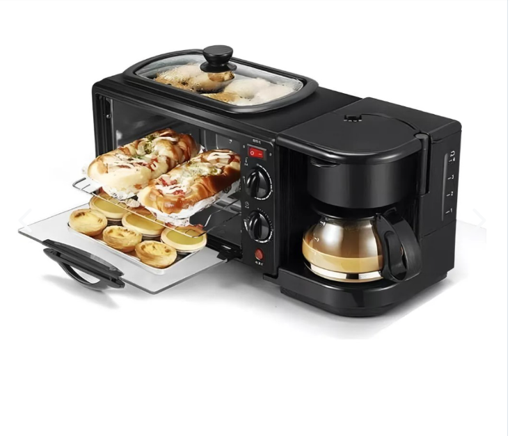 Maquina De Desayuno 3en1 Multifuncional