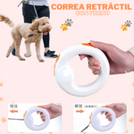 Correa Retráctil para Mascotas Con Freno