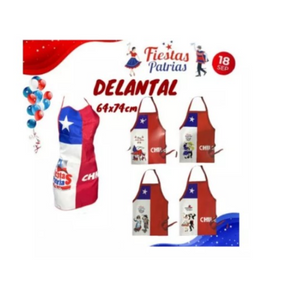 Delantales Dieciochero Pechera Chile