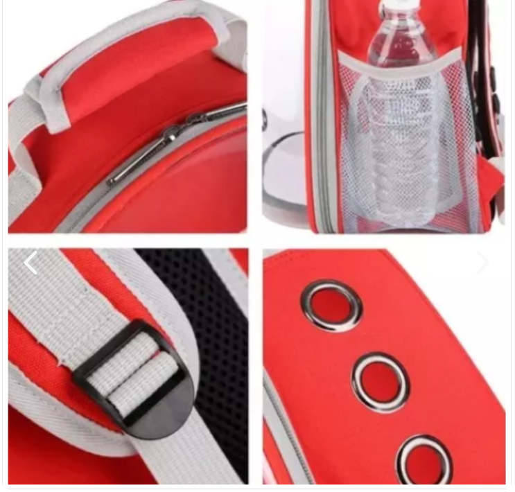 Mochila Estilo Espacial Para Mascotas