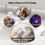 Cepillo A Vapor Para Mascota Luz Uv