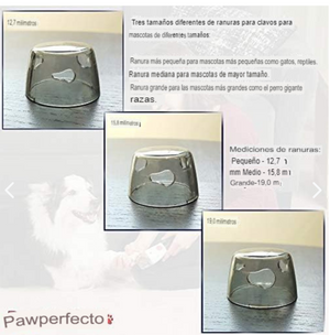 Cortador Unas Mascotas Con Limas 360