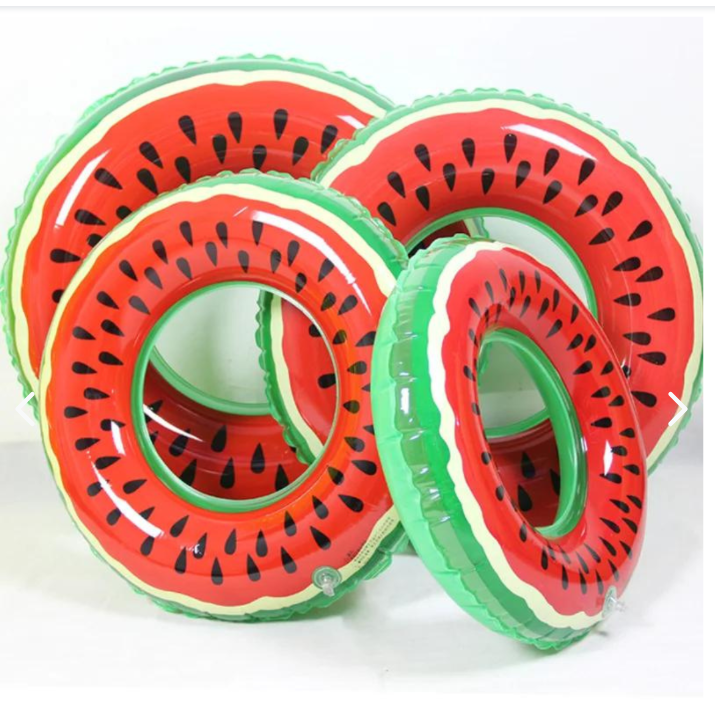Combo De 4 Flotadores De Sandia 60 Cm