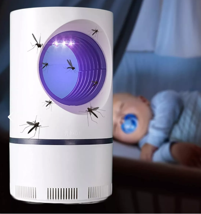 Lampara Led Atrapa Mosquitos Usb