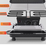 Parrilla Eléctrica Sin Humo Para Asados