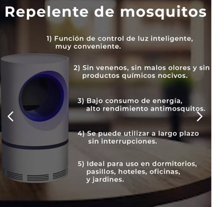 Lampara Led Atrapa Mosquitos Usb