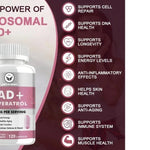 NAD+RESVERATROL 60 CAPSULAS